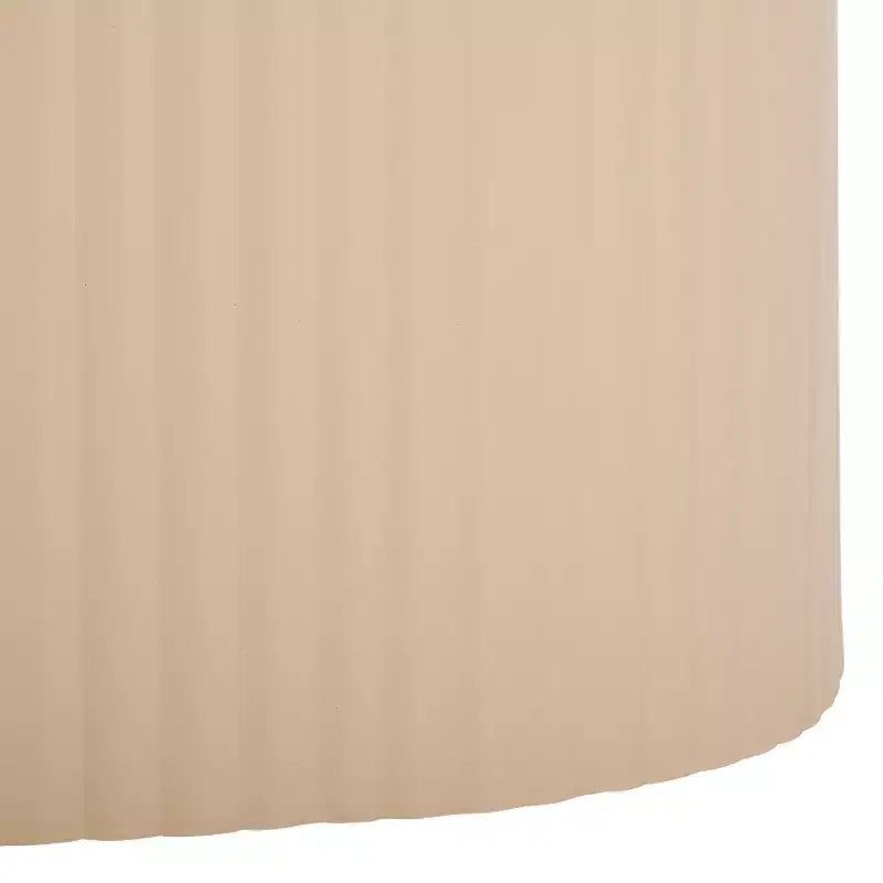 Tavolino laterale in ceramica media, beige