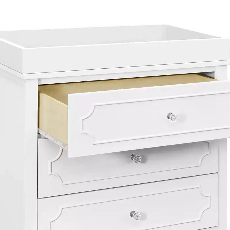 Comò a 3 cassetti bianco