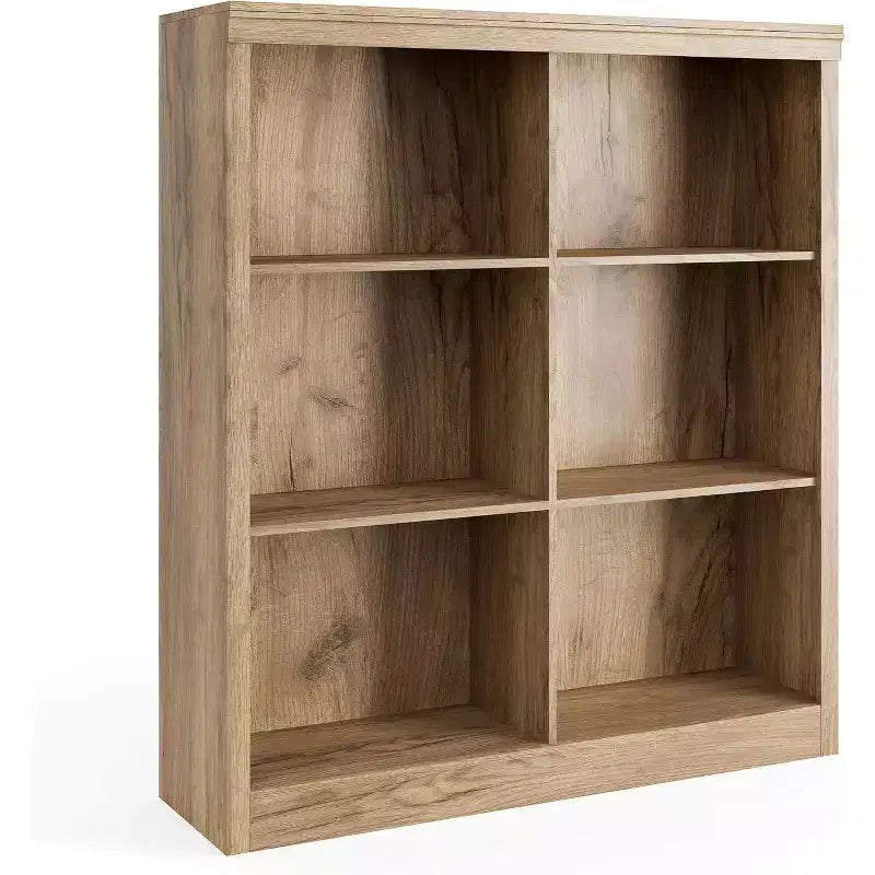 Organizer portaoggetti a 6 cubi, libreria a 3 ripiani per camera da letto, aula e ufficio