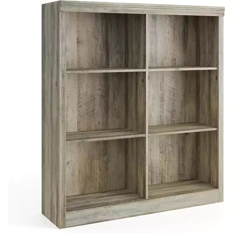 Organizer portaoggetti a 6 cubi, libreria a 3 ripiani per camera da letto, aula e ufficio