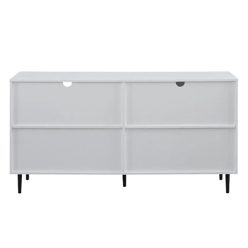 Mobile TV Middlebrook Cassandra da 58 pollici con motivo bookmatch